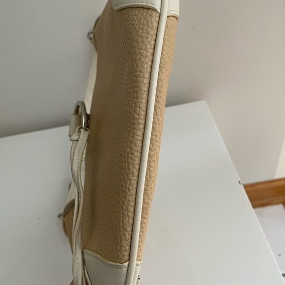 Kem white/beige similar to Chloe shoulder bag made in Italy - Picture 3 of 8